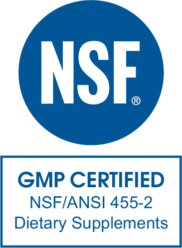 NSF GMP Certified — NSF/ANSI 455-2 Dietary Supplements